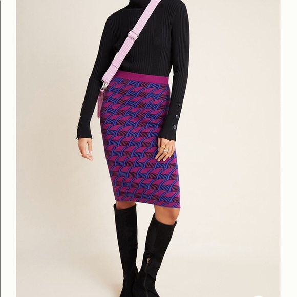 Anthropologie Dresses & Skirts - Anthropologie Maeve Nancy Sweater Pencil Skirt, Sz. S